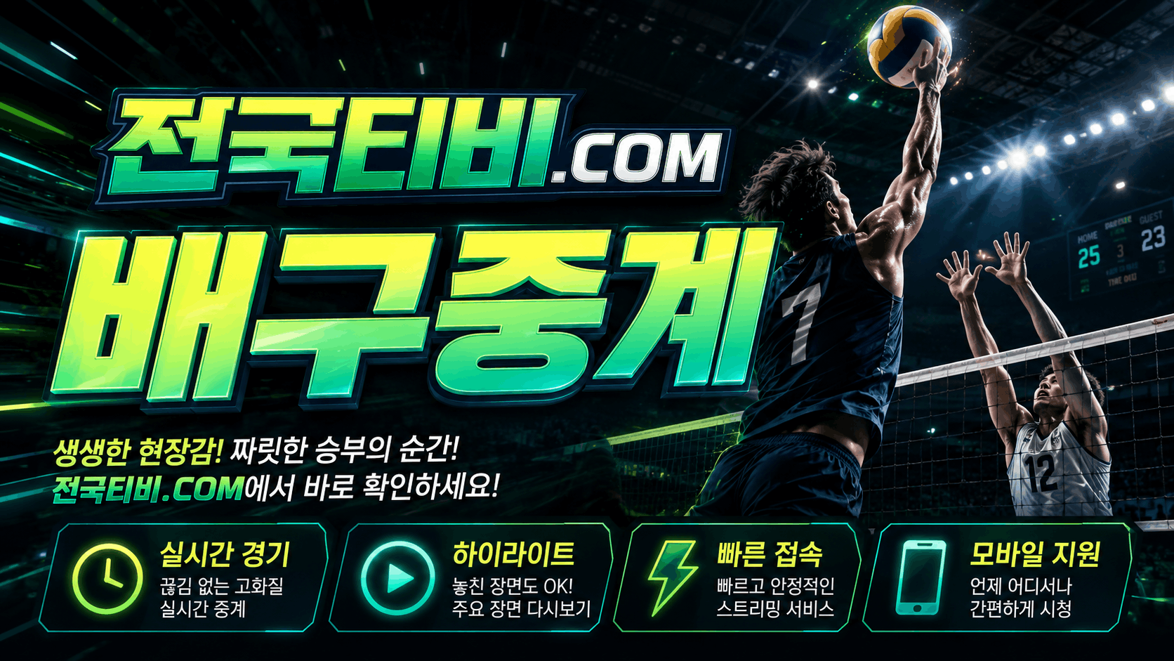 국내외 배구중계 경기 일정
